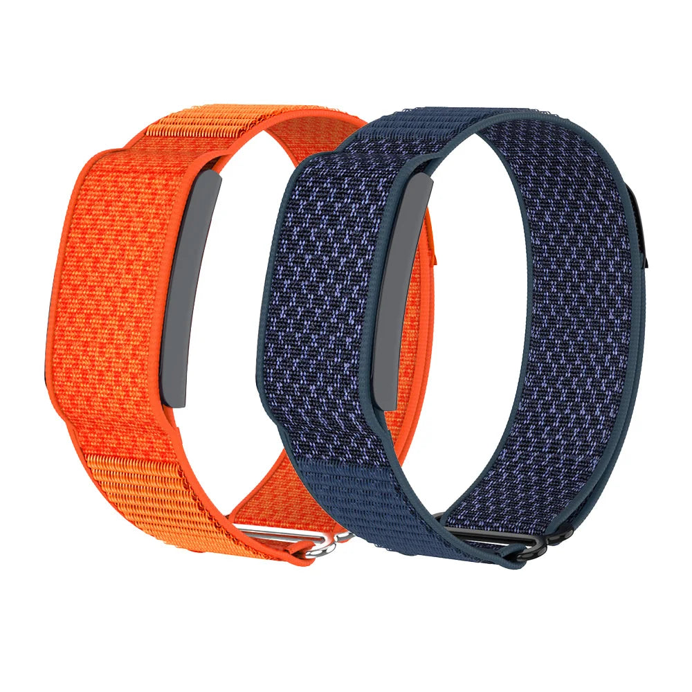 Google fitbit air Nylon loop Band for Amazfit Helio Strap Original Nylon Wristband Sport Adjustable Band for Amazfit Helio smartwatch band