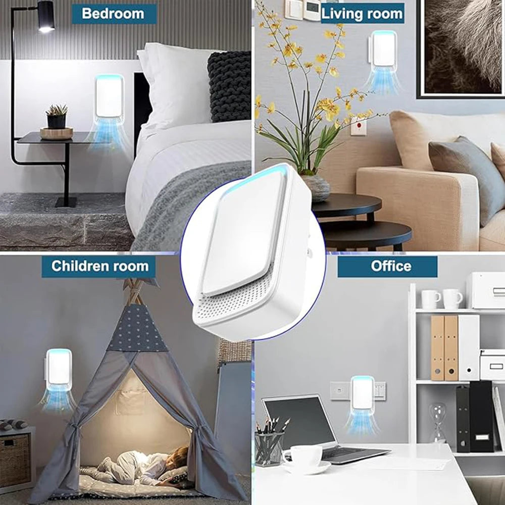 Summer Cooling Fan Clip Portable Buckle Small Fan Mini Waist Hanging Handheld Silent Bladeless Clip Fan New Type ﻿Strong Wind