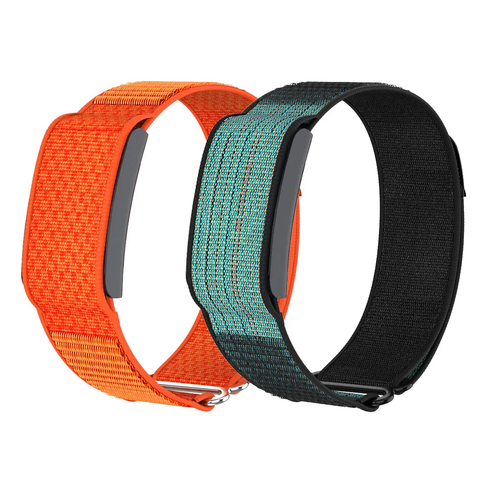 Google fitbit air Nylon loop Band for Amazfit Helio Strap Original Nylon Wristband Sport Adjustable Band for Amazfit Helio smartwatch band