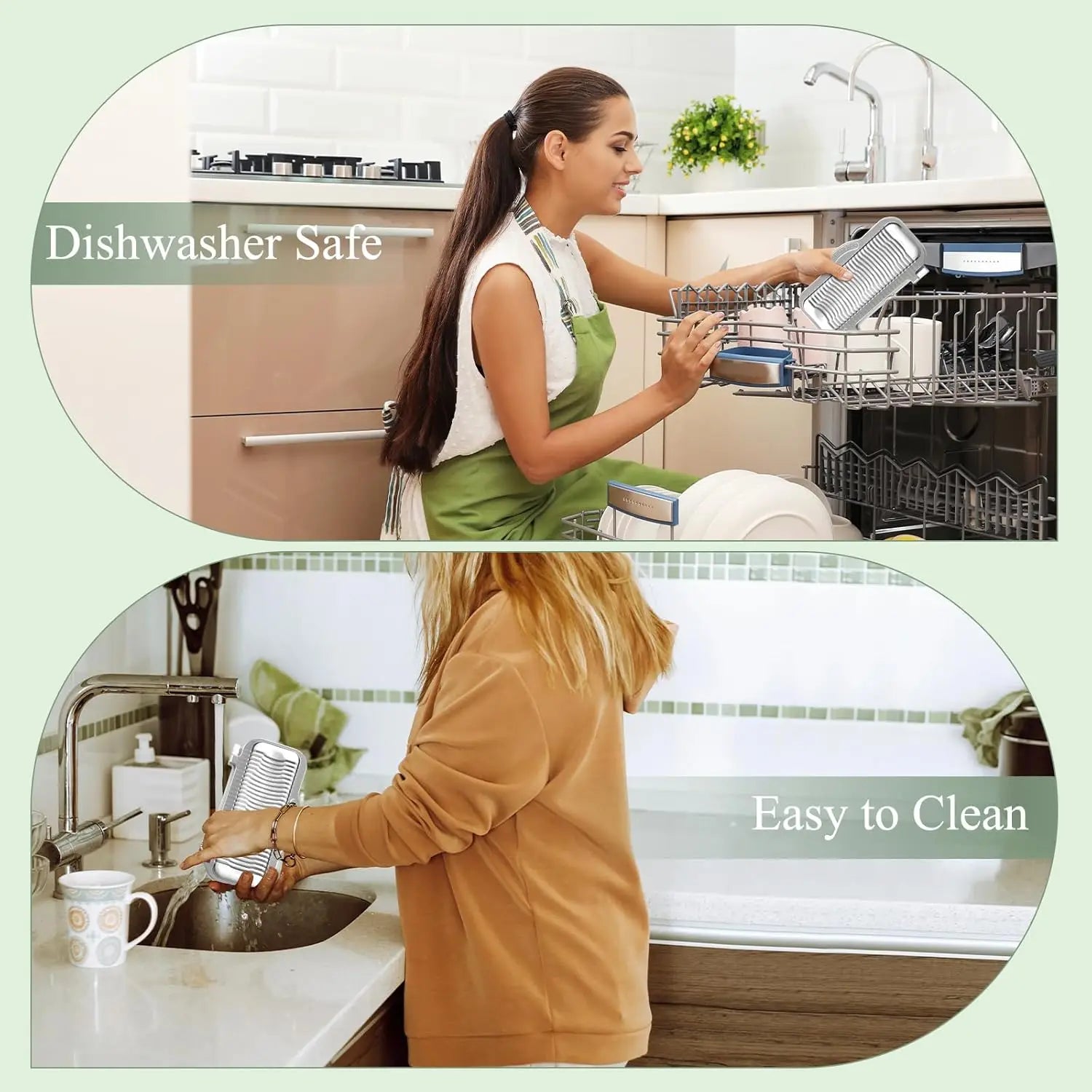 Big Egg Slicer, 2-3 Eggs at Once, Aluminum & Stainless Steel, Dishwasher Safe