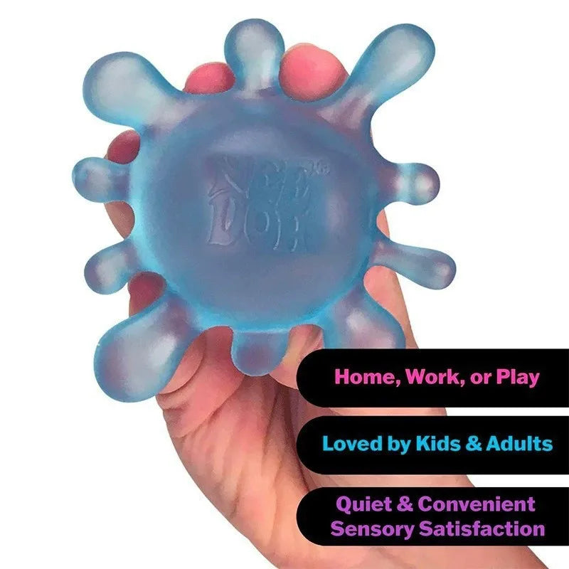 Needoh Squishy Slow Rebound Cube Sensory Stress Relief Toy, Anxiety Relief & Focus Enhancement, for All Ages