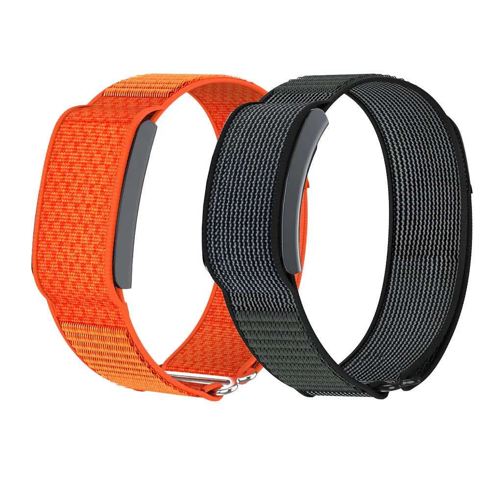 Google fitbit air Nylon loop Band for Amazfit Helio Strap Original Nylon Wristband Sport Adjustable Band for Amazfit Helio smartwatch band